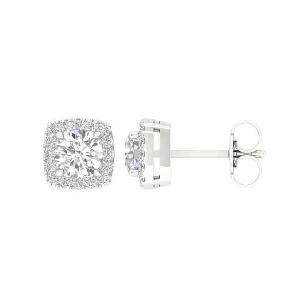 White 14K Gold Diamond Earrings Lee Ann's Fine Jewelry Russellville, AR