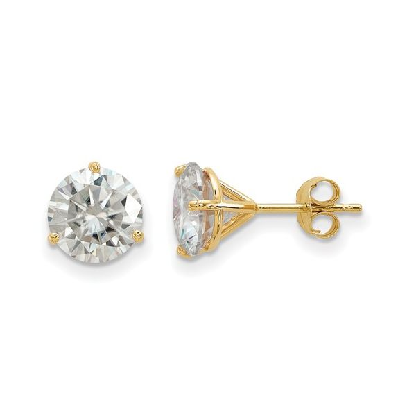 Yellow 14Kt Diamond Earrings Lee Ann's Fine Jewelry Russellville, AR