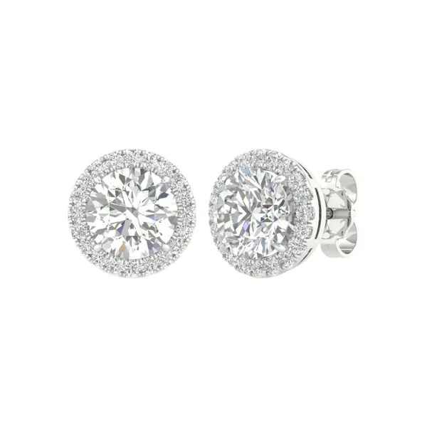 White 14Kt Diamond Earrings Lee Ann's Fine Jewelry Russellville, AR
