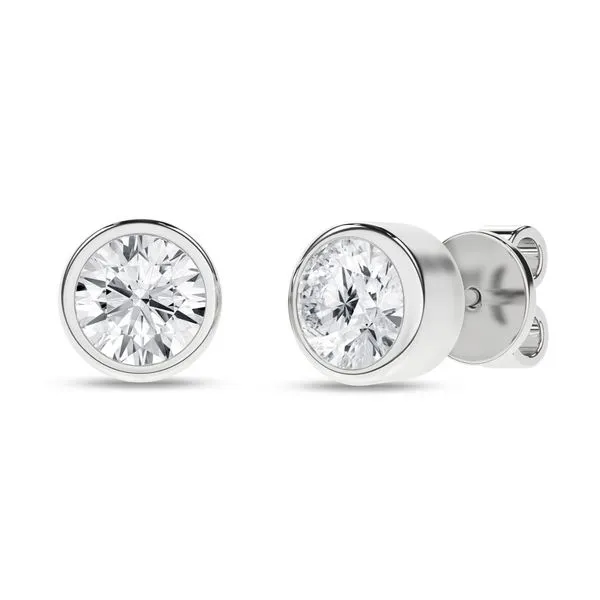 White 14 Karat Diamond Earrings similar item image