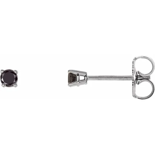 White 14 Karat Stud Earrings Lee Ann's Fine Jewelry Russellville, AR