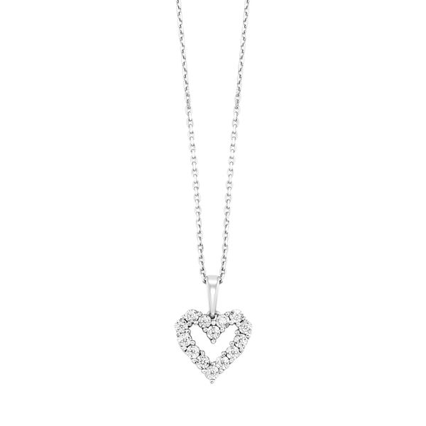 Lady's Sterling Silver Heart Pendant Lee Ann's Fine Jewelry Russellville, AR