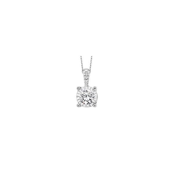 14K White Gold Diamond Pendant Lee Ann's Fine Jewelry Russellville, AR