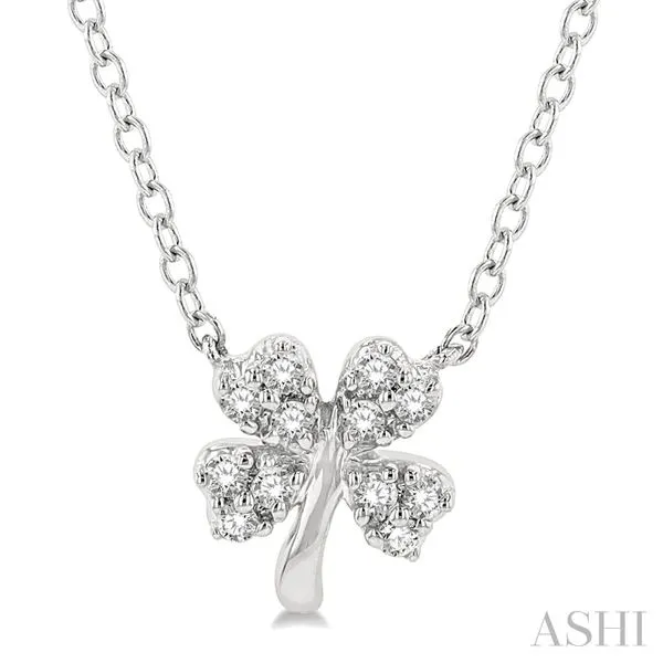 10K Lady's Four Leaf Clover Pendant similar item image