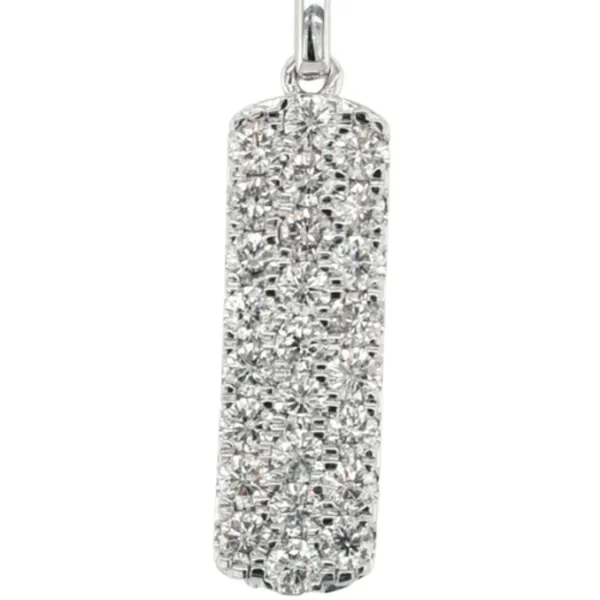 Lady's White 14 Karat 2 Carat Diamond Pendant Lee Ann's Fine Jewelry Russellville, AR