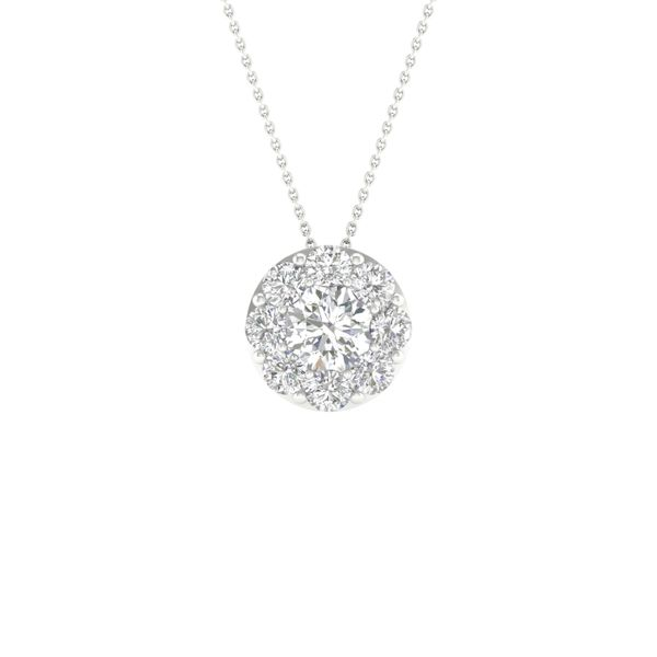 White 14 Karat Diamond Pendant Lee Ann's Fine Jewelry Russellville, AR