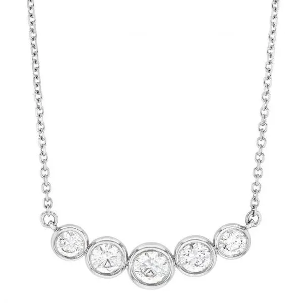 14 Karat White Lab Grown Diamond Pendant Lee Ann's Fine Jewelry Russellville, AR