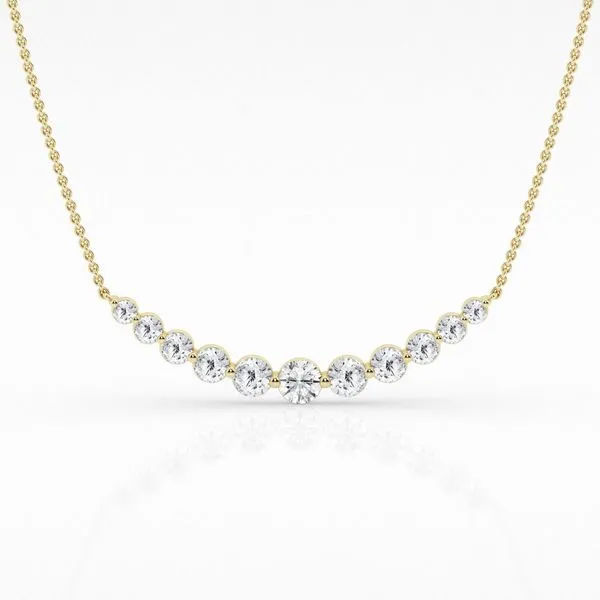 14 Karat Yellow Lab Grown Diamond Pendant Lee Ann's Fine Jewelry Russellville, AR
