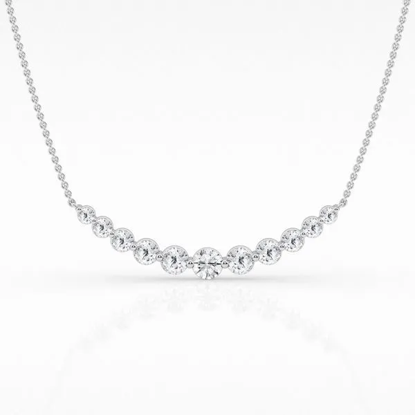 14 Karat White Lab Grown Diamond Pendant Lee Ann's Fine Jewelry Russellville, AR
