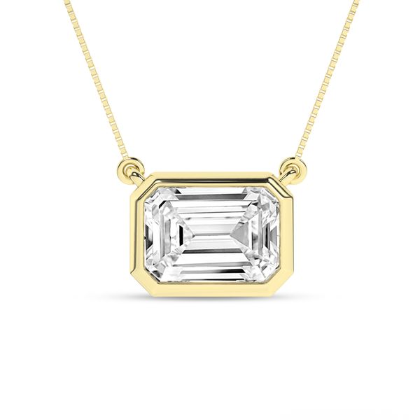 Lady's Yellow 14 Karat Bezel Pendant Lee Ann's Fine Jewelry Russellville, AR