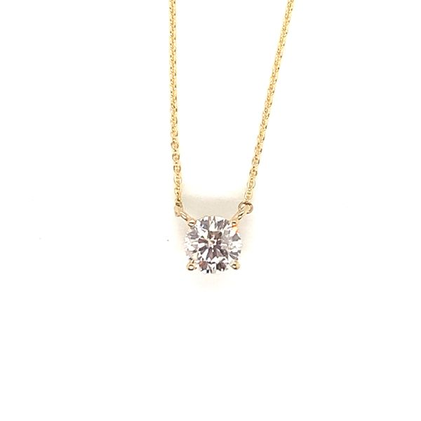 Yellow 14 Karat Diamond Necklace Lee Ann's Fine Jewelry Russellville, AR