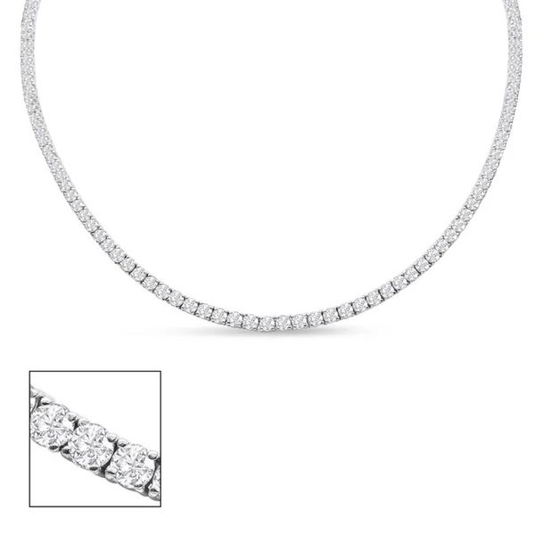 14K White Gold Diamond Necklace Lee Ann's Fine Jewelry Russellville, AR