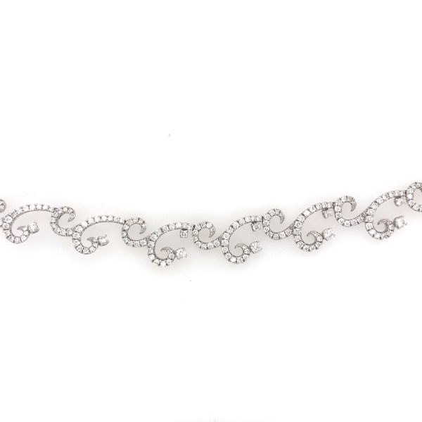 White 18 Karat Riviera Necklace Lee Ann's Fine Jewelry Russellville, AR