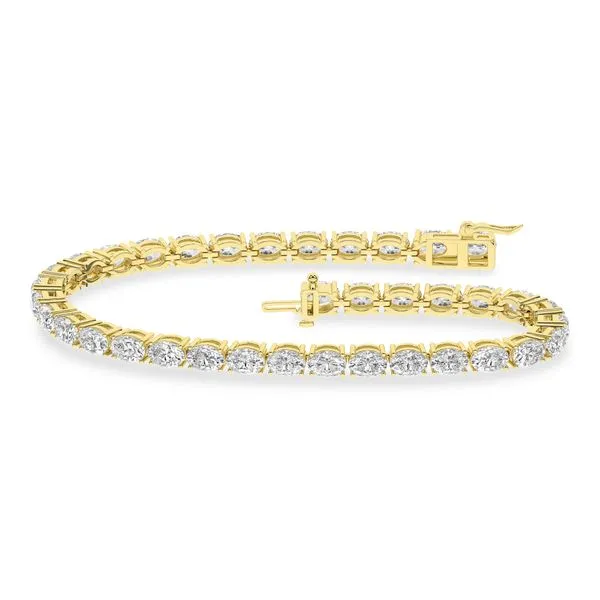 Yellow 14 Karat Diamond Bracelet Lee Ann's Fine Jewelry Russellville, AR