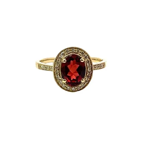 Yellow 10 Karat Garnet Fashion Ring Lee Ann's Fine Jewelry Russellville, AR