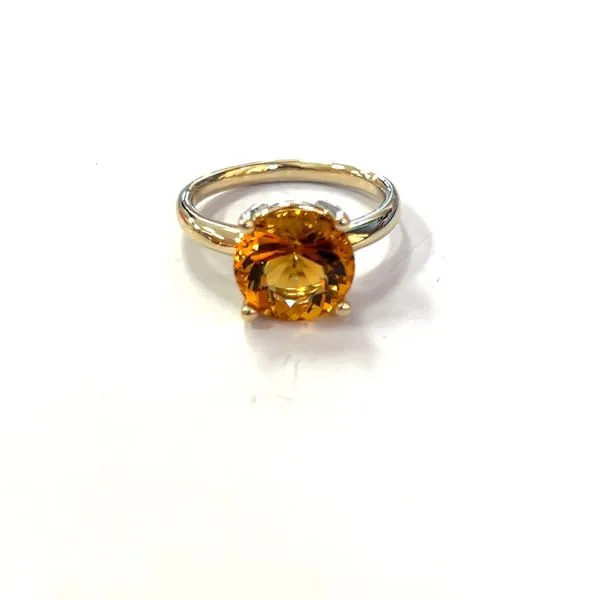 Yellow 14 Karat Citrine Fashion Ring Lee Ann's Fine Jewelry Russellville, AR