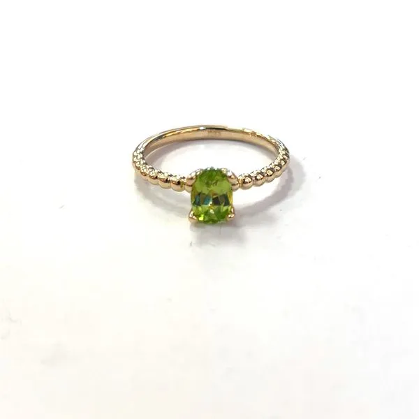 Yellow 14 Karat Peridot Fashion Ring Lee Ann's Fine Jewelry Russellville, AR