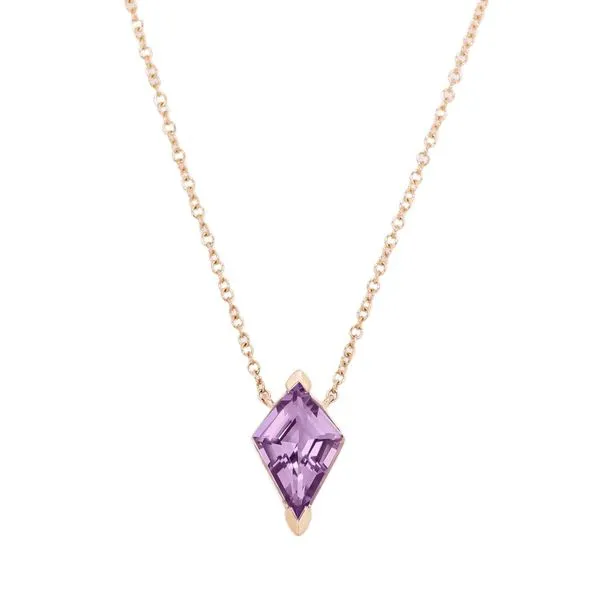 Yellow 14 Karat Amethyst Necklace Lee Ann's Fine Jewelry Russellville, AR
