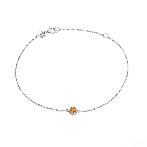 White 14 Karat Citrine Bracelet Lee Ann's Fine Jewelry Russellville, AR