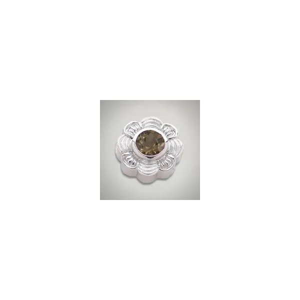 Sterling Silver Smokey Quartz Slide similar item image