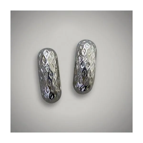 Sterling Silver Stayput Bead Diagonal with Rubber Insert Slides Lee Ann's Fine Jewelry Russellville, AR