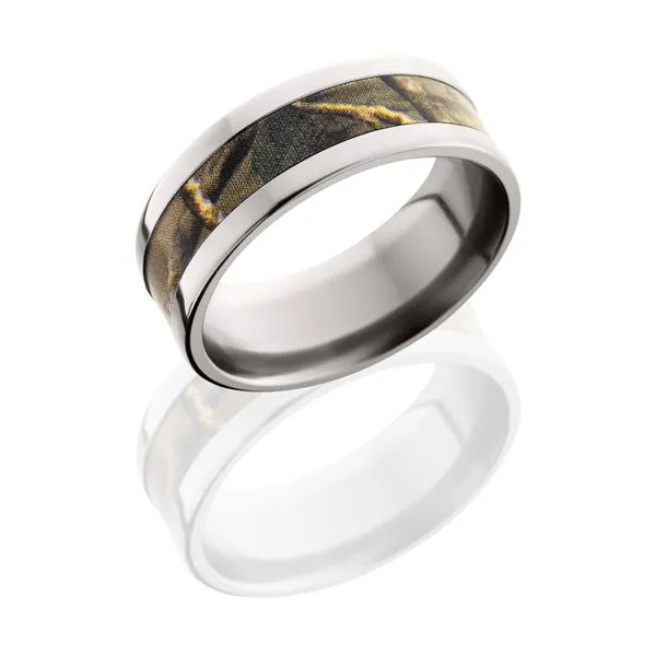 Green Camo Titanium Wedding Band Lee Ann's Fine Jewelry Russellville, AR