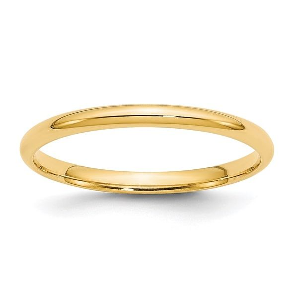 Yellow 14 Karat Wedding Band Lee Ann's Fine Jewelry Russellville, AR