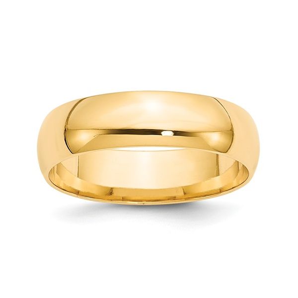 Men's 14K Yellow Gold Light Comfort Fit Wedding Band Lee Ann's Fine Jewelry Russellville, AR