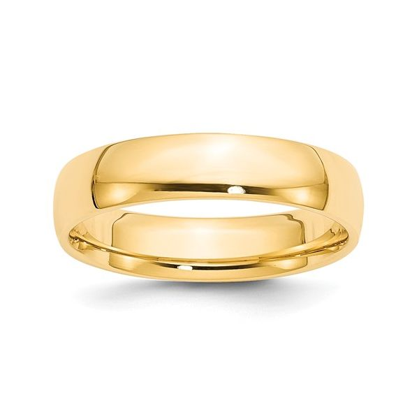 Men's Yellow 14 Karat Wedding Band Lee Ann's Fine Jewelry Russellville, AR