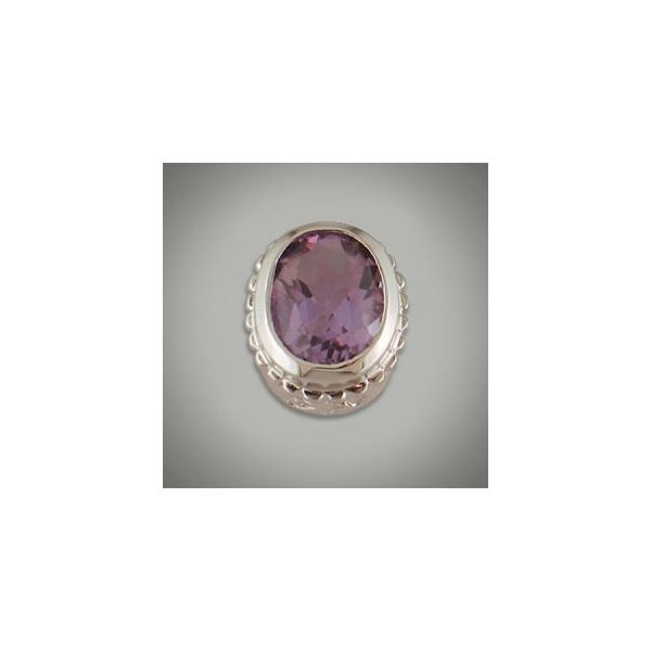 Retired Caerleon Faceted Oval Amethyst Lavender Sterling Silver Bezel Lee Ann's Fine Jewelry Russellville, AR