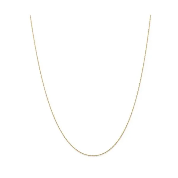 14K Yellow Gold Cable Rope Chain 18 Inches similar item image