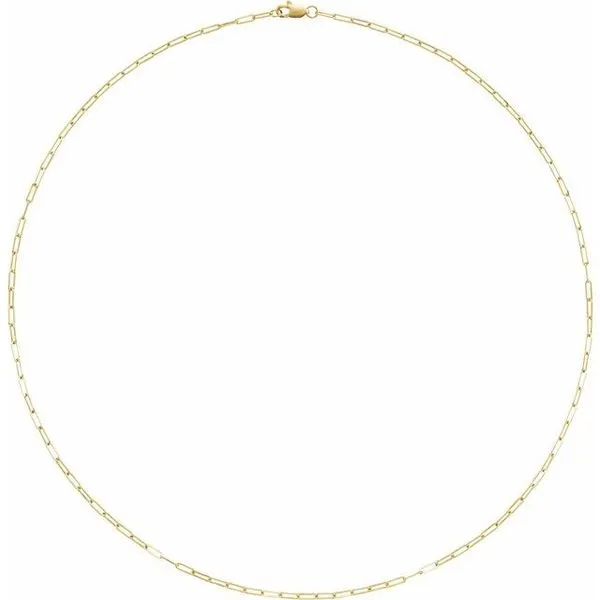 14 Karat Paper Clip 2.1Mm Chain Length 20 Lee Ann's Fine Jewelry Russellville, AR