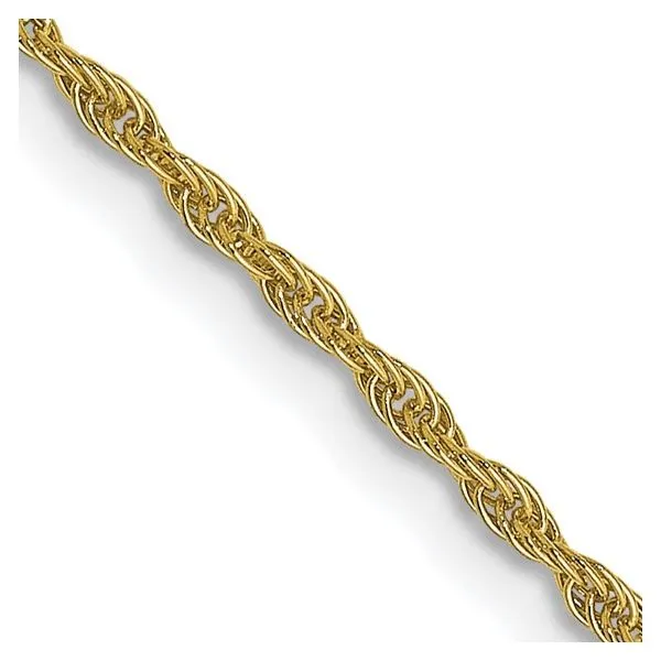 Yellow 10 Karat Leslie's Rope Chain Lee Ann's Fine Jewelry Russellville, AR