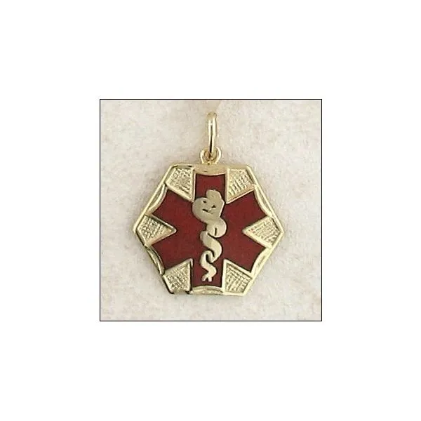 14K Med Medic Alert Tag similar item image