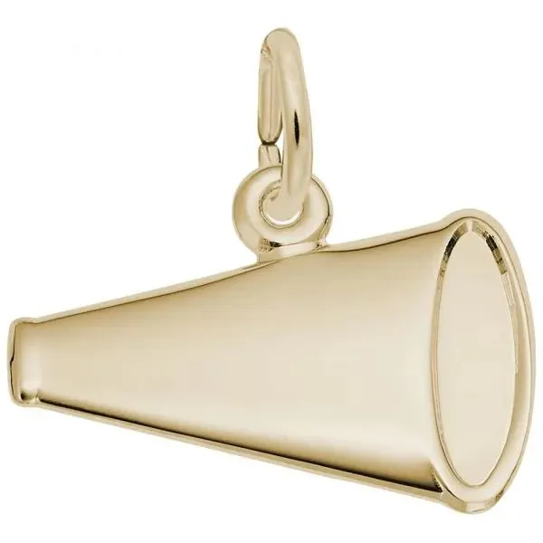 10 Karat Yellow Megaphone Charm similar item image