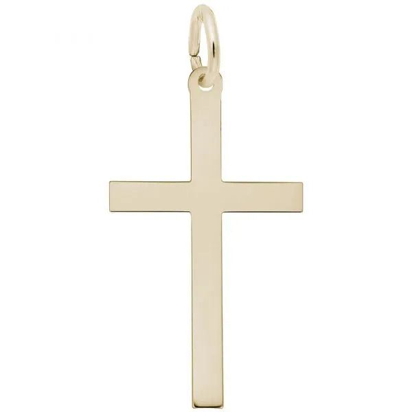 Yellow 14 Karat Cross Charms Lee Ann's Fine Jewelry Russellville, AR