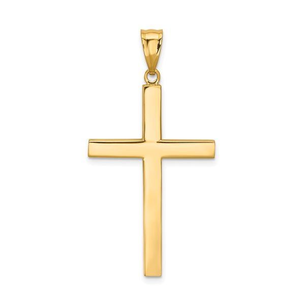 14 Karat Yellow Latin Cross Pendant Lee Ann's Fine Jewelry Russellville, AR