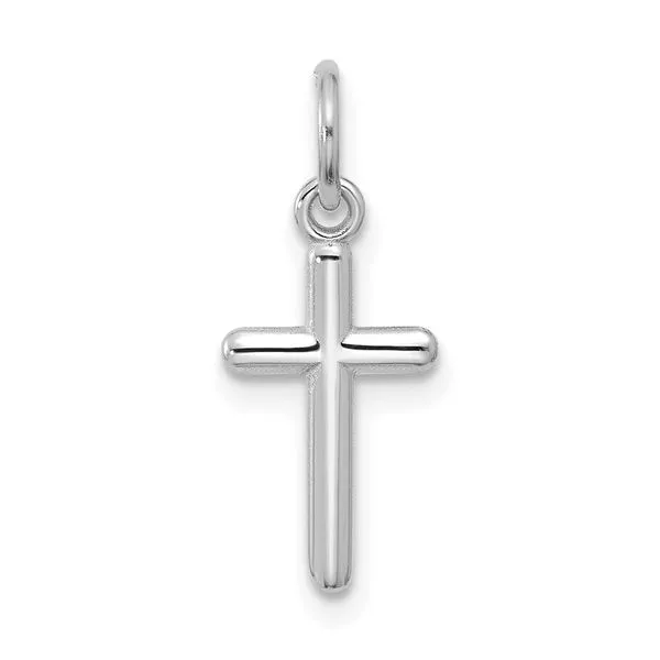 White 14 Karat Cross Necklace Lee Ann's Fine Jewelry Russellville, AR