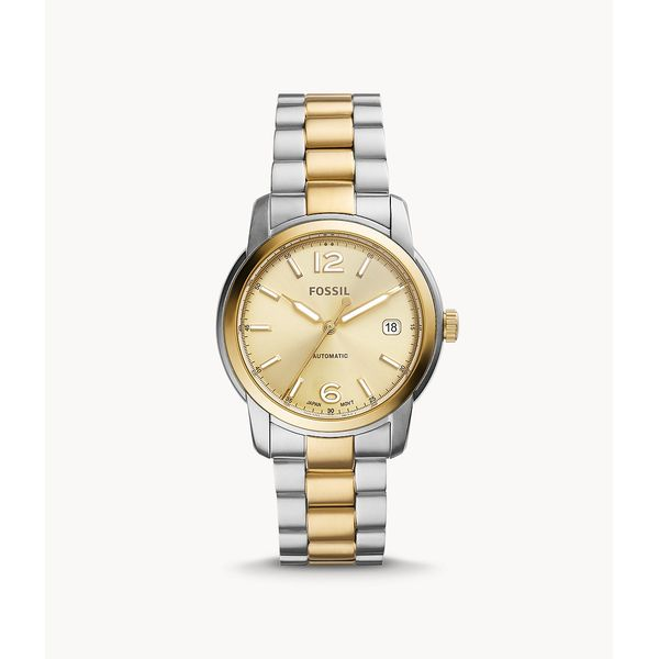 Men's Fossil Heritage Automatic Two-Tone Stainless Steel Watch Lee Ann's Fine Jewelry Russellville, AR