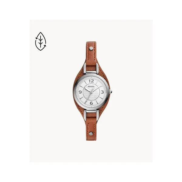 Ladies Fossil Brown Eco Leather Watch Lee Ann's Fine Jewelry Russellville, AR