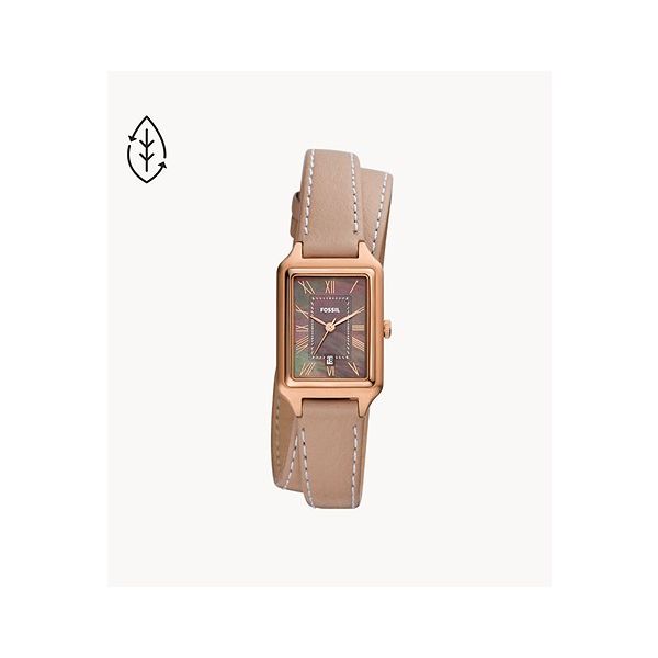 Ladies Fossil Latte Eco Leather Watch Lee Ann's Fine Jewelry Russellville, AR