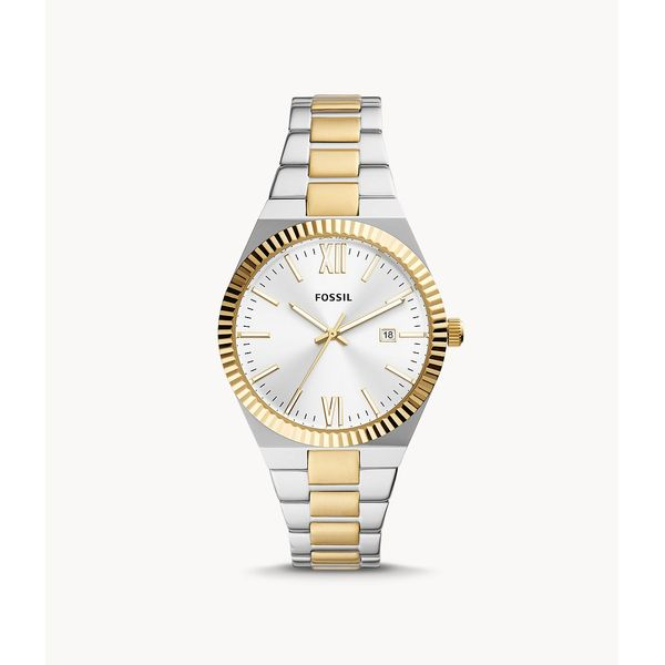 Ladies Fossil Two-Tone Stainless Steel Watch Lee Ann's Fine Jewelry Russellville, AR