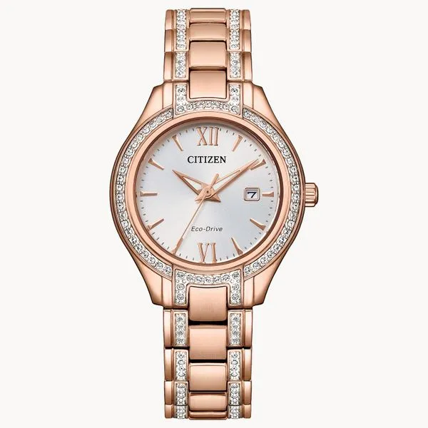 Ladies Citizen Crystal Silhouette Eco Drive Watch Lee Ann's Fine Jewelry Russellville, AR