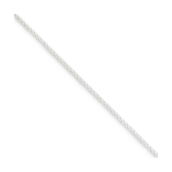 White Sterling Silver Round Spiga Chain Lee Ann's Fine Jewelry Russellville, AR