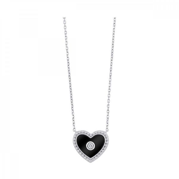 Sterling Silver Heart Necklace Lee Ann's Fine Jewelry Russellville, AR
