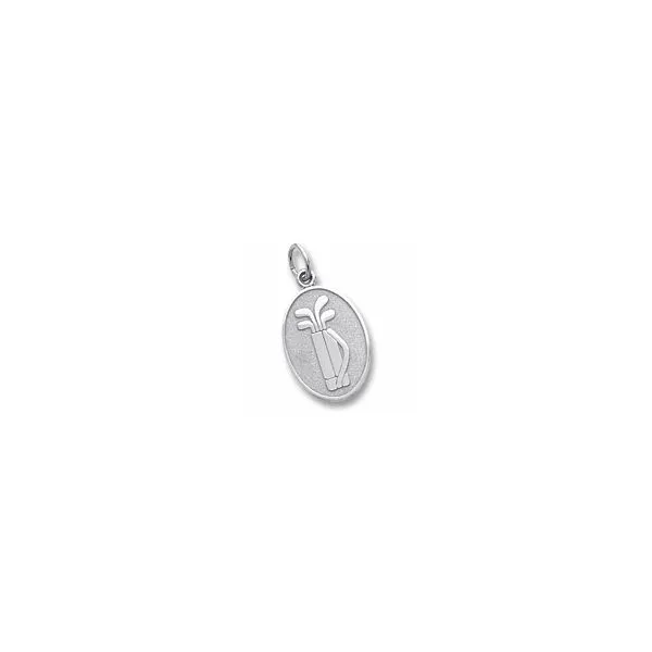 Sterling Silver Golf Charm similar item image