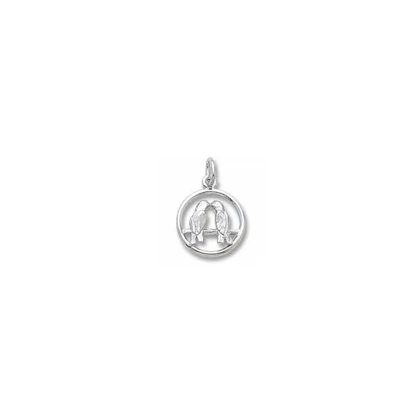 Sterling Silver Love Bird Charm Lee Ann's Fine Jewelry Russellville, AR