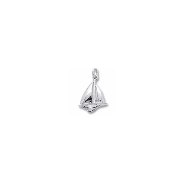 Sterling Silver Sailboat Charm Lee Ann's Fine Jewelry Russellville, AR