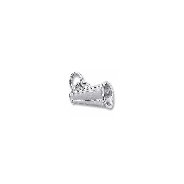 Sterling Silver Megaphone Charm Lee Ann's Fine Jewelry Russellville, AR