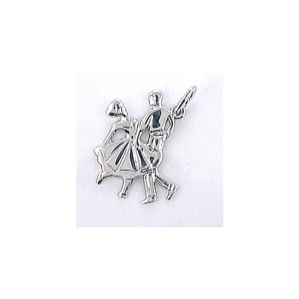 Sterling Silver Two Dancers Charm Lee Ann's Fine Jewelry Russellville, AR